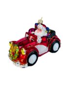 Picture of Santa in the car 2491X/Shop