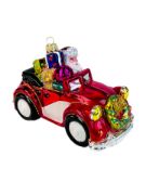 Picture of Santa in the car 2491X/Shop