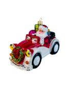 Picture of Santa in the car 2491A/Shop