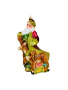 Picture of Large Santa with reindeer 0860X/Shop