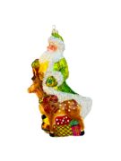 Picture of Large Santa with reindeer 0860A/Shop