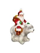 Picture of Santa on polar bear 2322B/Shop