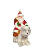 Picture of Santa on polar bear 2322B/Shop