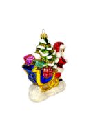 Picture of Santa with sledges 2359X/Shop