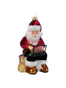 Picture of Santa with Laptop 0529X/Shop