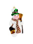 Picture of Snowman with lantern and broom 0525C/Shop