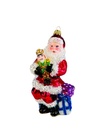 Picture of Santa with Nutcracker 1219X/Shop