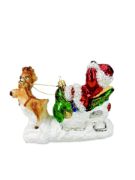 Picture of Santa on a snowy journey 1977X-EXCLUSIVE COLLECTION
