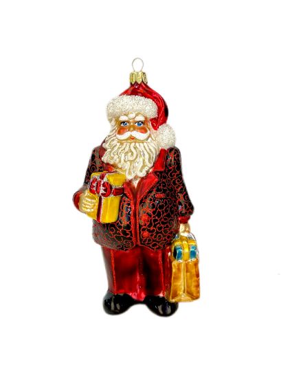 Picture of Santa with shopping bag 0561X