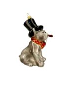 Picture of Dog in hat 2297X