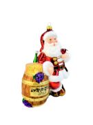 Picture of Santa with a barrel 2658X
