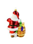 Picture of Santa with a barrel 2658X