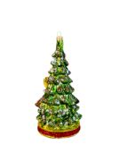 Picture of Christmas tree with a Nativity scene 2005X