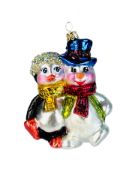 Picture of Snowman and Penguin 2115X