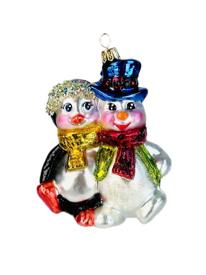 Picture of Snowman and Penguin 2115X