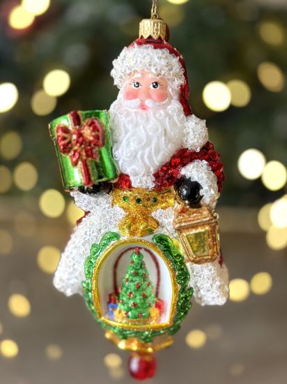 Obrazek Santa Claus with Swarovski crystals